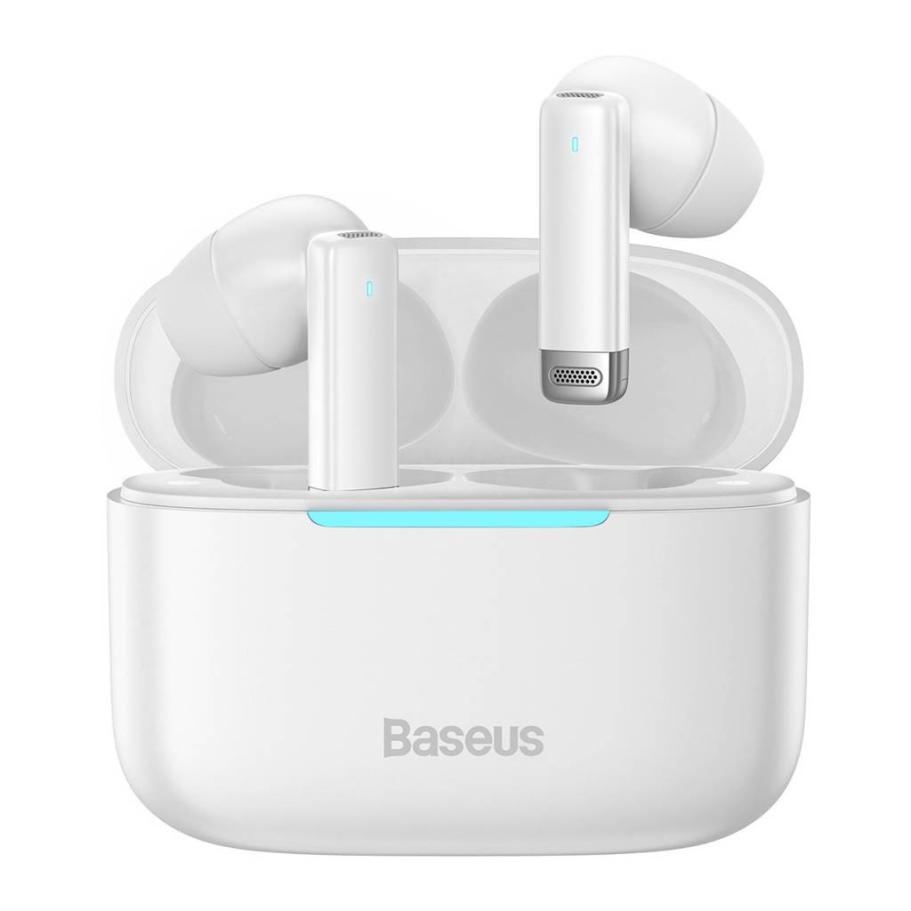 Fone de Ouvido TWS Bluetooth Baseus Bowie E9 Branco Cancelamento de ...