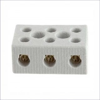 Conector Chuveiro Porcelana Tripolar 16mm² 50A 600V