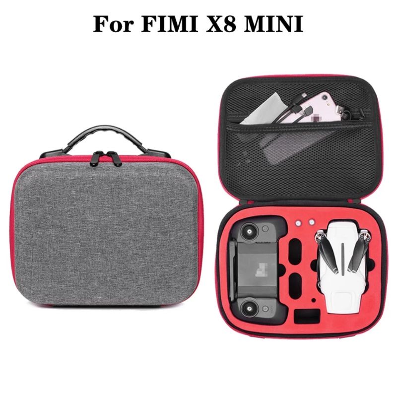 Bag de transporte FIMI X8 MINI, acomoda todos os acessórios.