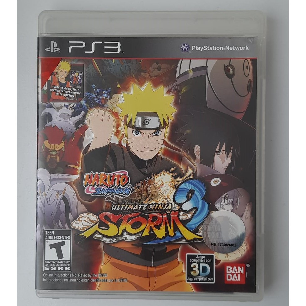 Naruto Ultimate Ninja Storm 3 Sur PS3 – Jeu Complet En Français (PAL, Bon état)