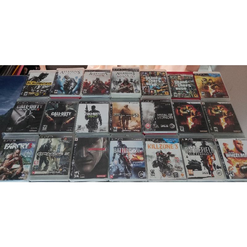 OS 23 MELHORES JOGOS DE PS3! 