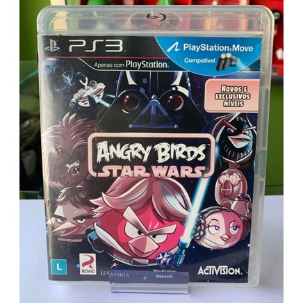 Jogo PS4 Angry Birds Star Wars Game Midia Fisica em Promoção na