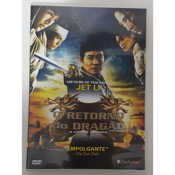 DVD O Retorno do Dragão A Cidade Perdida | Shopee Brasil