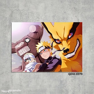 Quadro Decorativo Naruto Shippuden Time 7 Kakashi 23x33cm