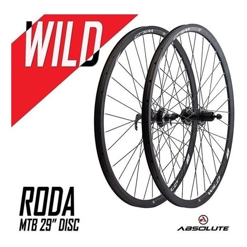 Roda Aro 29 Absolute Wild 32F Shimano Micro Spline para 12V