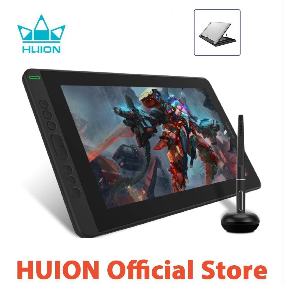 Supporto Multi-Angolo Regolabile HUION ST200 – Portatile Per Tavolette Grafiche Kamvas Pro 16, 16 (4K), 16 Plus (4K) E Altri