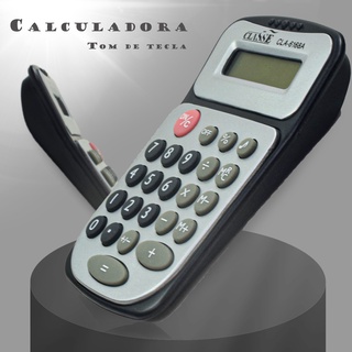 Calculadora De Tela Lcd De 8 Dígitos Com Botão De Silicone Calculadora De Tela Lcd De 8 Dígitos Com Botão De Silicone