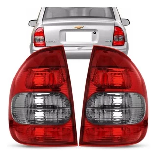 Lanterna Traseira Corsa Sedan Classic 2000 A 2010 Fumê