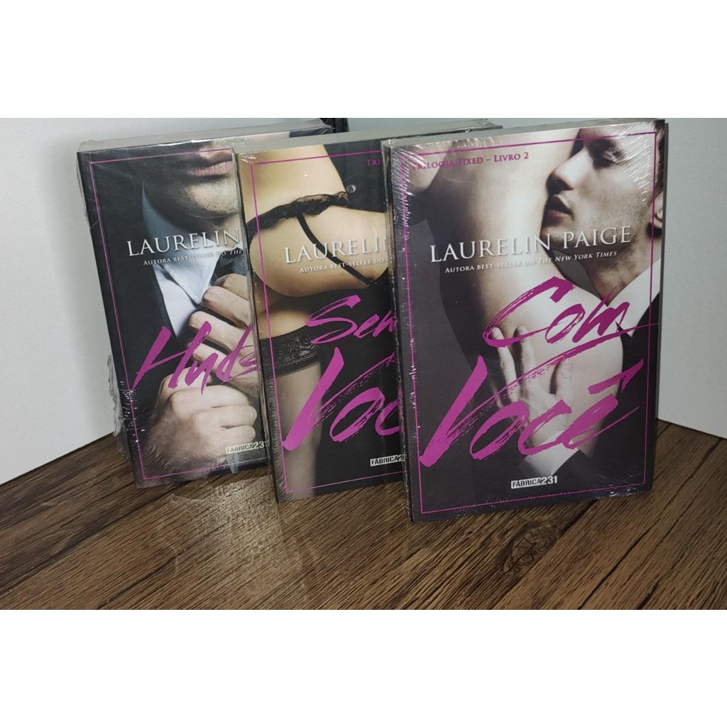 Kit Trilogia Fixed Laurelin Paige Lacrado Shopee Brasil