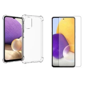 Kit - Capa Capinha Reforçada + Película Hydrogel Samsung Galaxy A52 A52S / Galaxy A72 4G 5G
