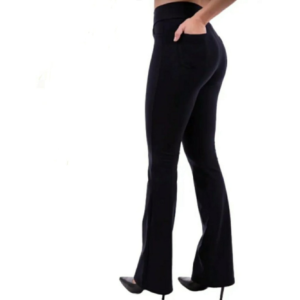 Calça Legging Flare Cintura Alta Com Bolso K2B 10560001 K2B