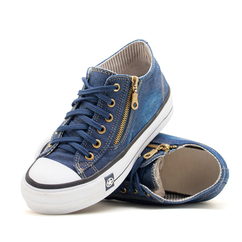 Tenis all best sale star jeans plataforma