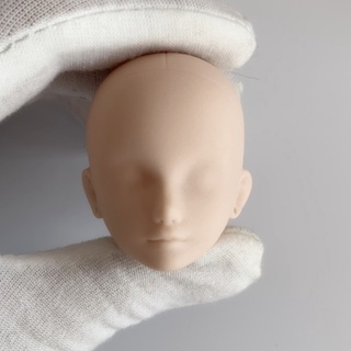 Cabeça de boneca de maquiagem macia, original 3d, olho xinyi, cabeça para  bonecas de 11.5 , para bonecas 1/6 bjd, cabeça de maquiagem de prática
