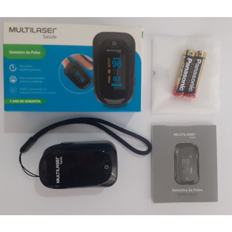 Oxímetro Digital MultiLaser | Shopee Brasil