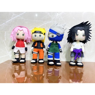 Bonecos em Feltro Naruto e Hinata, Filme e Série Artesanal Usado 83460134