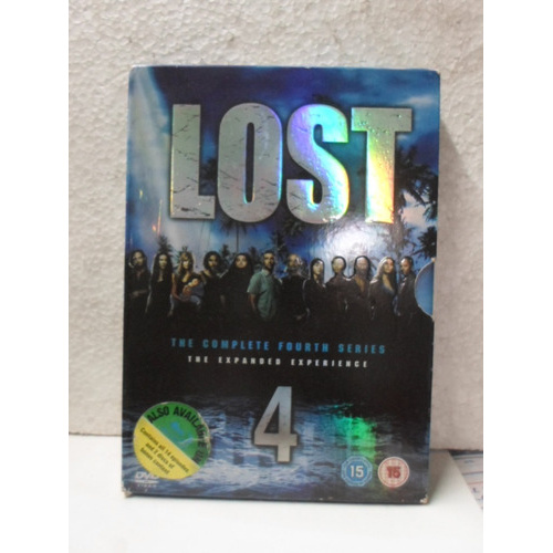 Dvd Lost - Quarta Temporada - Importado | Shopee Brasil