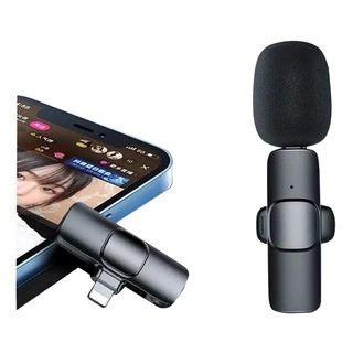 Microfone Lapela Sem Fio Compativel Android Xiaomi E Ios