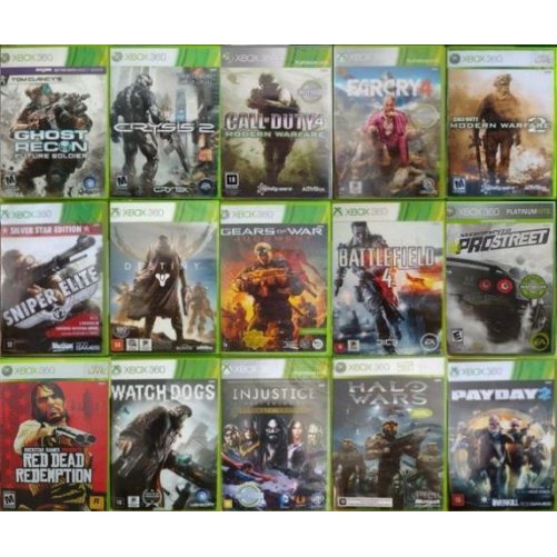 Jogos Para Xbox 360 Destravado (lt 3.0 - Ltu) Midia Fisica