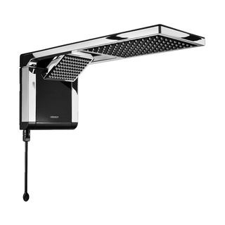 Chuveiro Lorenzetti Acqua Duo Preto e Cromo 5500w 110v