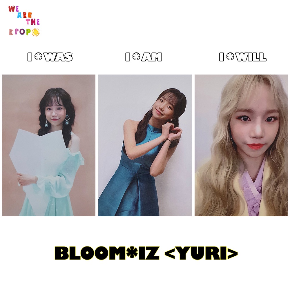 IZONE 1st Album - BLOOM*IZ [AR PHOTO CARD] | Shopee Brasil