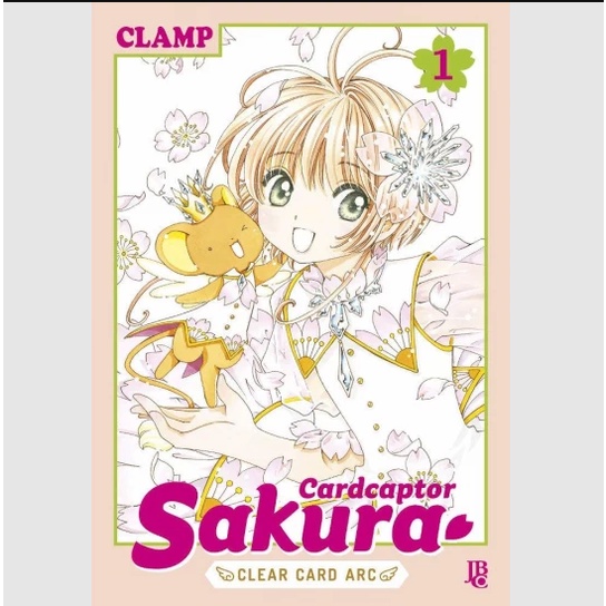 Manga CARDCAPTOR SAKURA CLEAR CARD ARC Novo Lacrado Volumes 1 ao 8