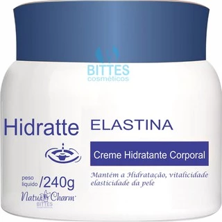 Creme Hidratante Corporal Elastina Natu Charm Cosméticos Hidratte