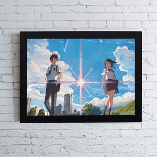 Quadro Decorativo A4 Anime Shigatsu Wa Kimi no Uso