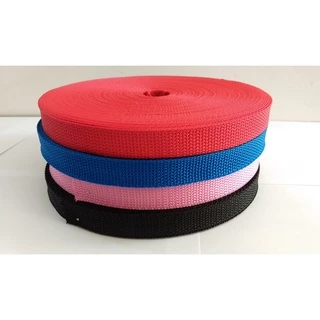 Fita Nylon Para Coleiras, Guias e Peitorais Pet, Persianas, Alça para bolsa - Rolo com 25 metros - Largura 15 mm