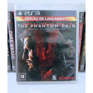 Jogo Metal Gear Solid V The Phantom Pain - Ps3 Mídia Física Usado