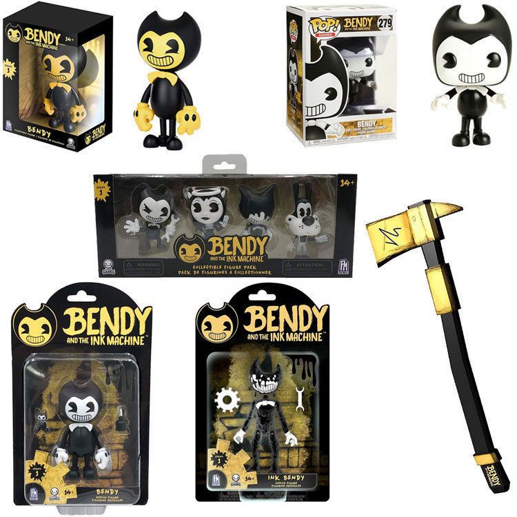 Bonecos/Modelo/Coleção Bendy/Horror/Jogo De Ação De PVC