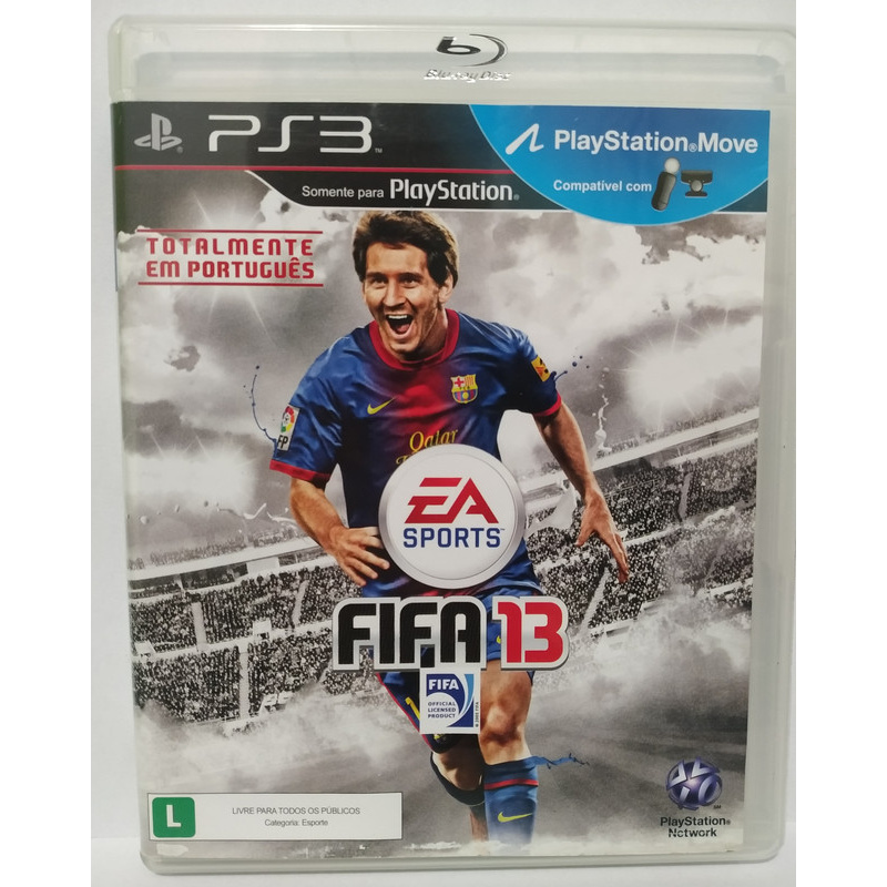 Jogo Ps3 Fifa 13, Jogo de Computador Usado 81318593