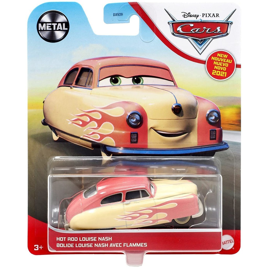 ディズニー　カーズ　マテル　Hot Rod Louise Nash DISNEY CARS 3 LOUISE NASH HOT ROD LACRADO ORIGINAL MATTEL | Shopee