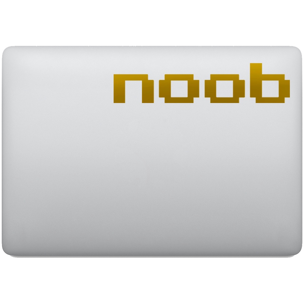 Adesivo de Notebook Noob Jogador | Shopee Brasil