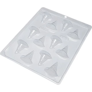 Forma BWB simples de Acetato: Chapéu De Bruxa - (Halloween) - (Ref: 9432)