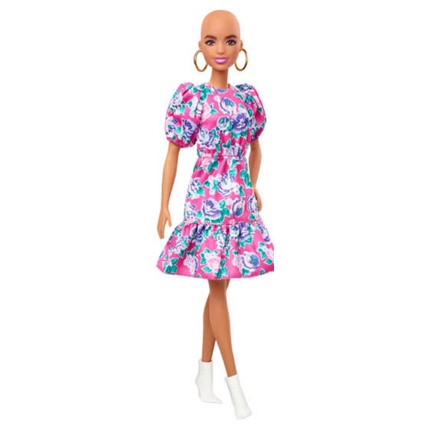 Boneca Barbie Fashionistas Moderna Cabelo Raspado Careca - Roupa