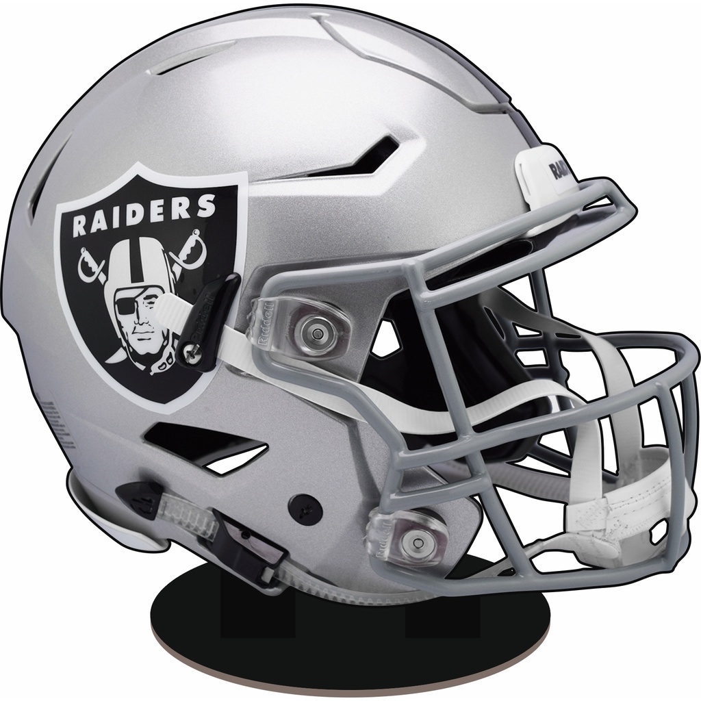 Las Vegas Raiders Riddell Mini Football Helmet - 417 Helmets