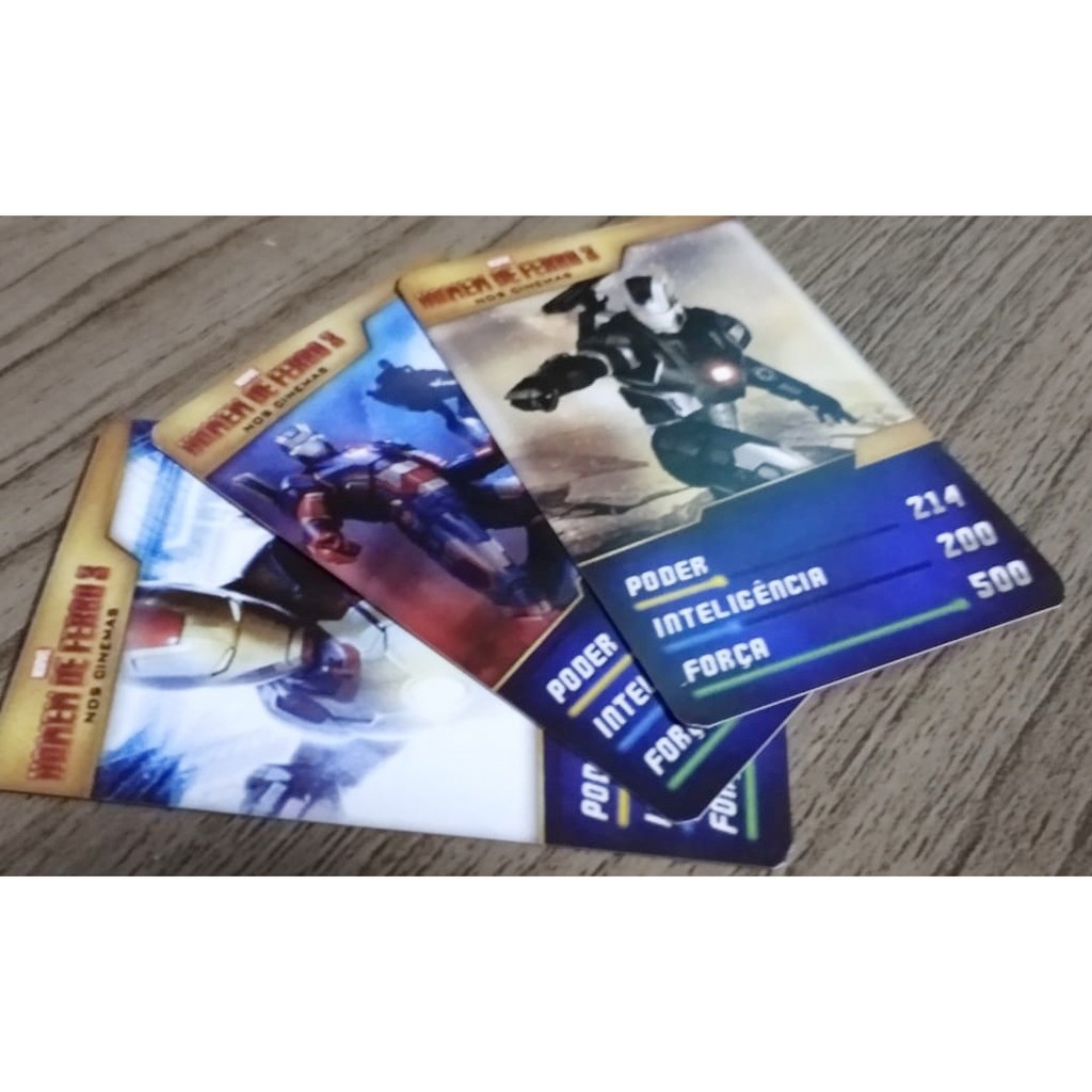 Cards Homem De Ferro 3 Cópia Oozarus R.collectio