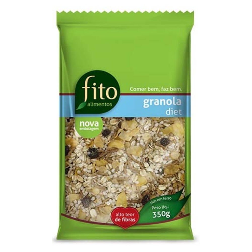 granola diet, granola mix de cereais FITO ALIMENTOS escolha o seu