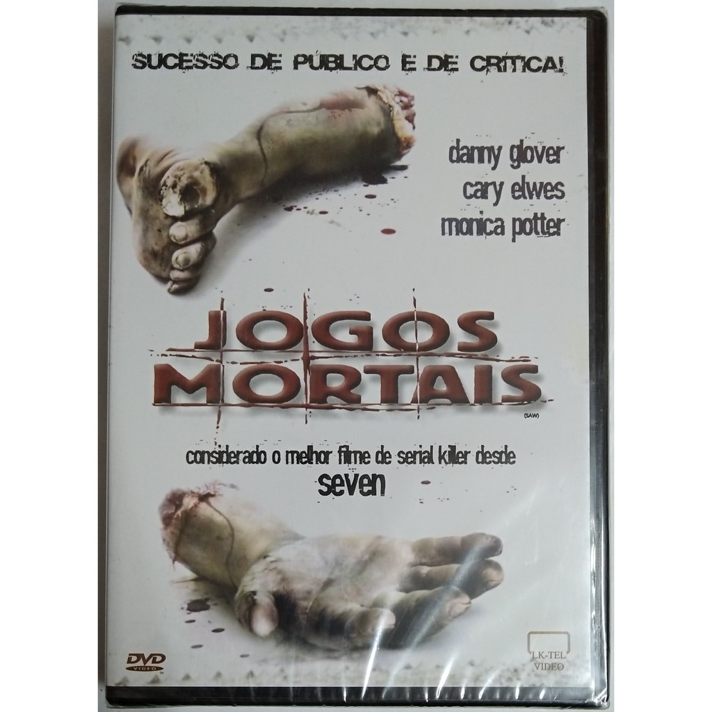 DVD - Jogos Mortais 1 - Danny Glover - James Wan - Seminovo