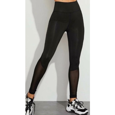 Legging com tule store adidas