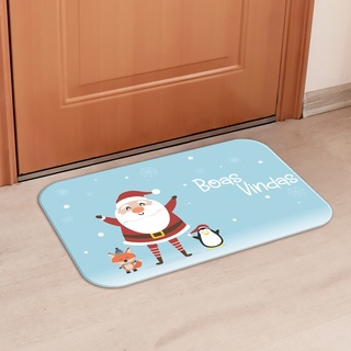 Tapete Para Porta - 40X60 - 2mm - BOAS VINDAS NATAL GELADO