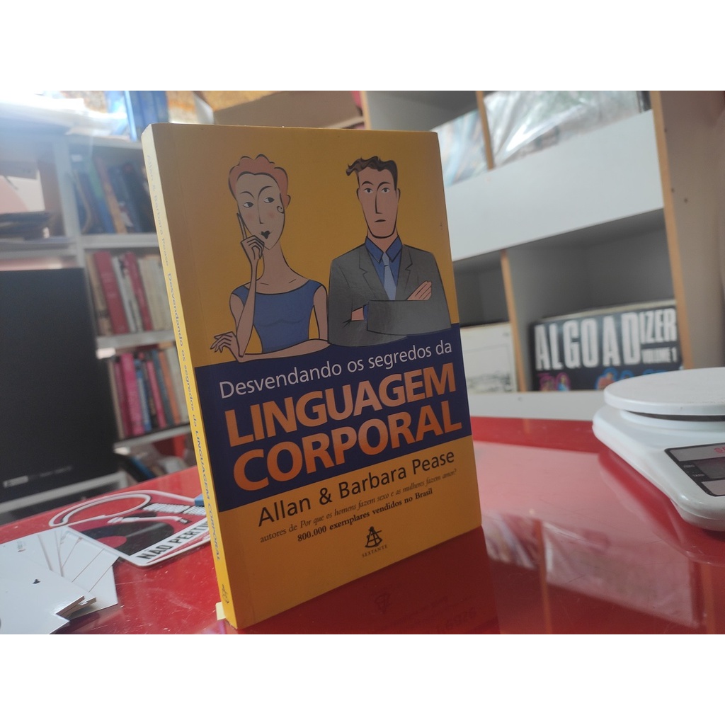 Livro Desvendando Os Segredos Da Linguagem Corporal Shopee Brasil 6256