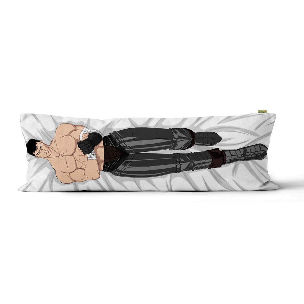 Travesseiro de Abra ar Dakimakura Guts Berserk 150x50cm