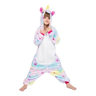 Regenboghorn Pegasus Pikachu Fantasia Unicórnio Pijama Onesie Kigurumi  Macacão