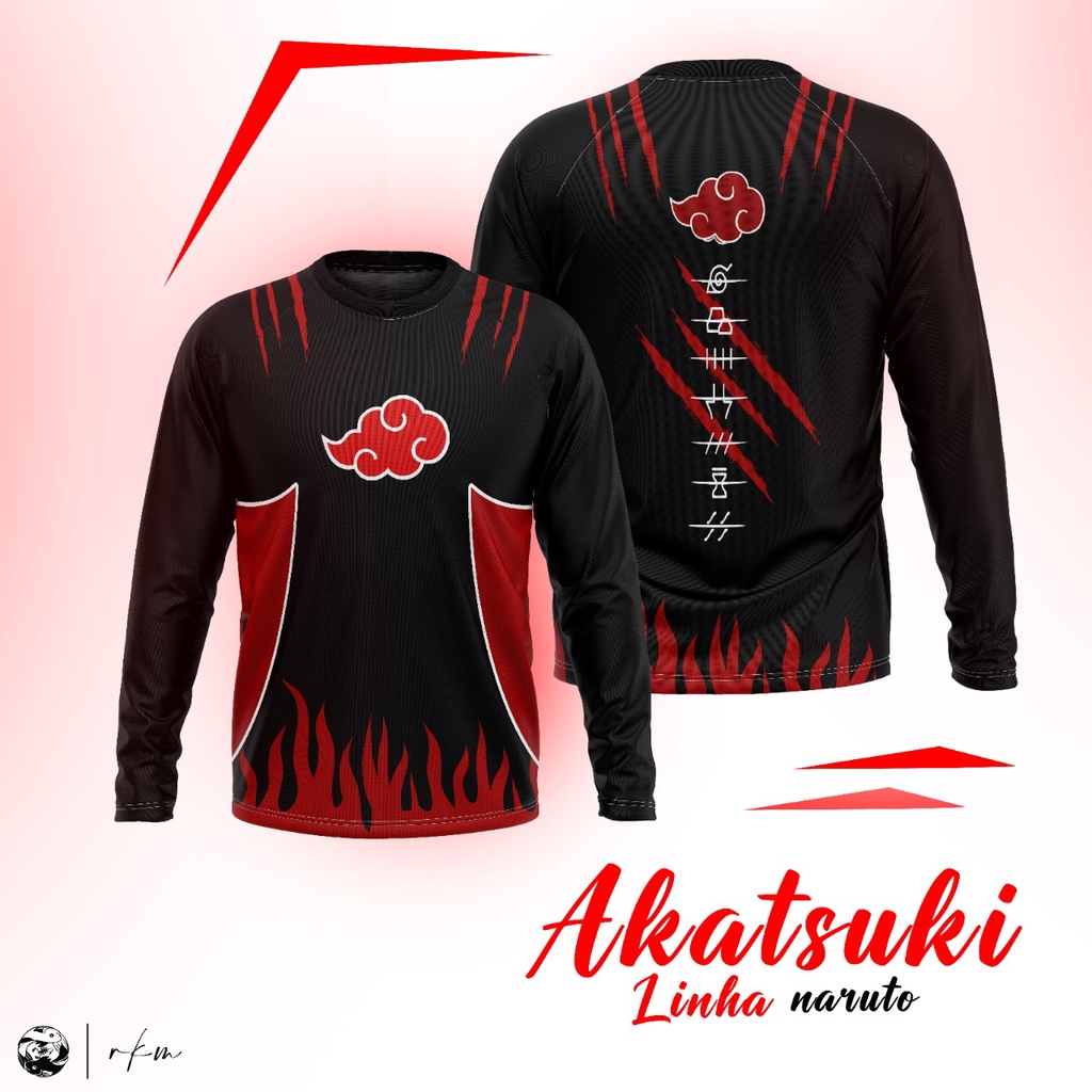 Naruto Akatsuki Manga Anime Camiseta, manga com olhos Uchiha, blusa casual  com gola redonda masculina, camiseta gráfica, roupas Anime, gola O -  AliExpress