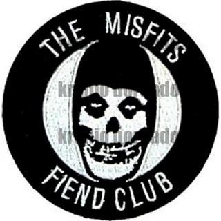 Misfits Banda Punk Rock Gotico Patch Bordado Envio Imediato