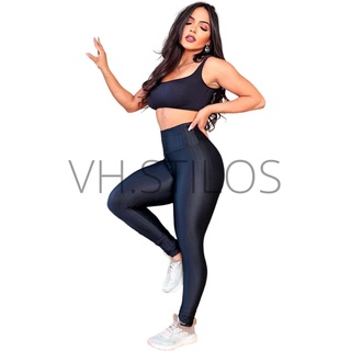 Kit Calça Legging Academia Camiseta Blusa Fitness Dry UV50