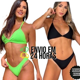 Biquini Feminino Asa Delta Com Bojo Kit 2 biquinis