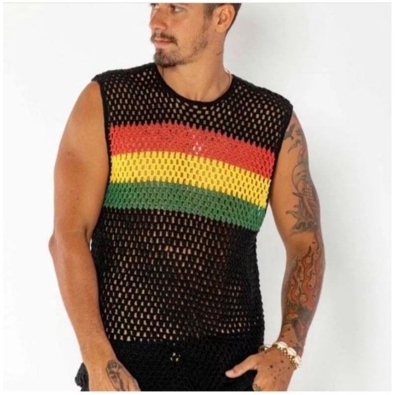 Sueter de best sale croche masculino