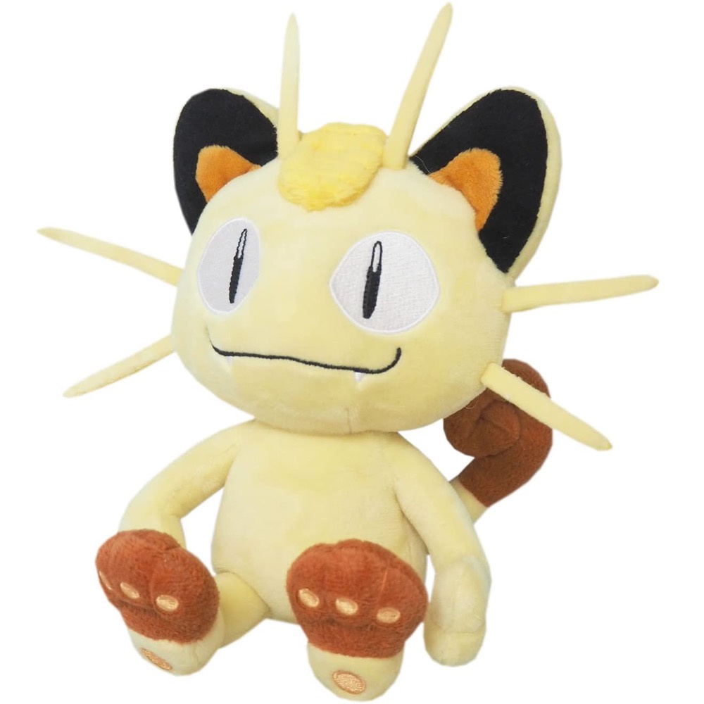 Pokemon Meowth 27 cm bicho de pelúcia Pikachu Charmander